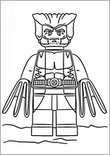 Coloring Pages Lego Marvel Heroes L0