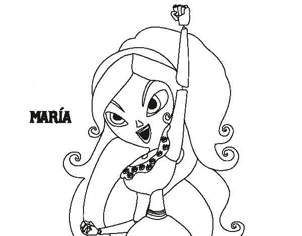 Book Life Coloring Pages Kids 4
