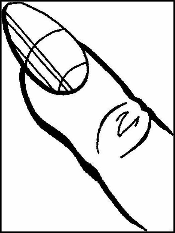 Human body coloring pages 11