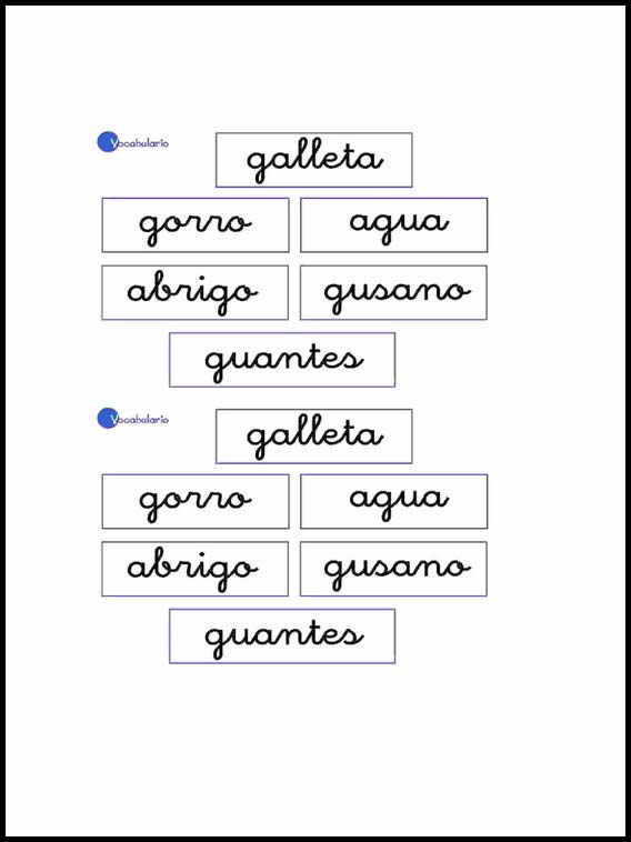 Vocabulary to learn Spanish 7