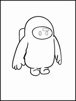Among Us Coloring Pages L0