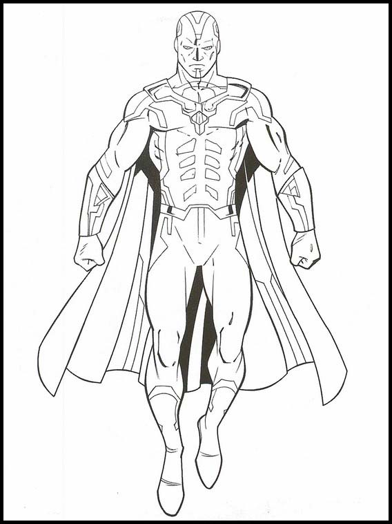 Avengers Character Avengers Endgame Coloring Pages ...