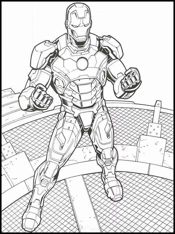 Avengers: Endgame Coloring Game 20
