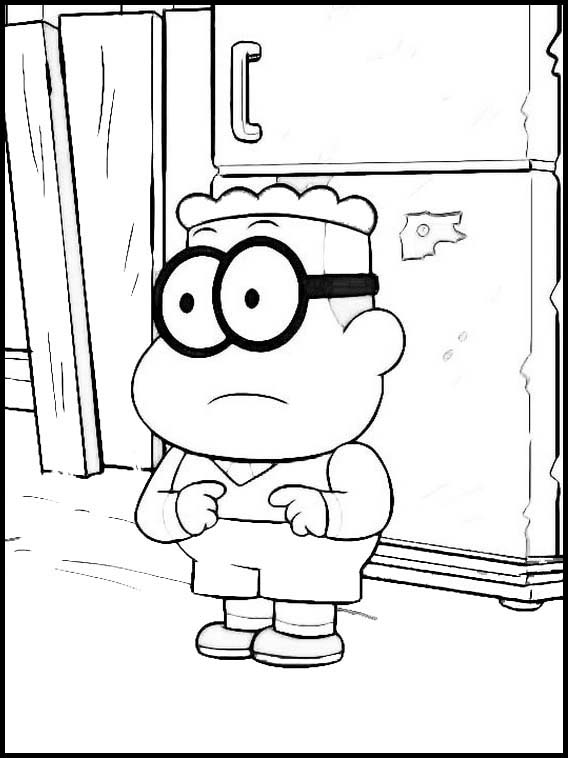 Printable Coloring Pages Big City Greens 5