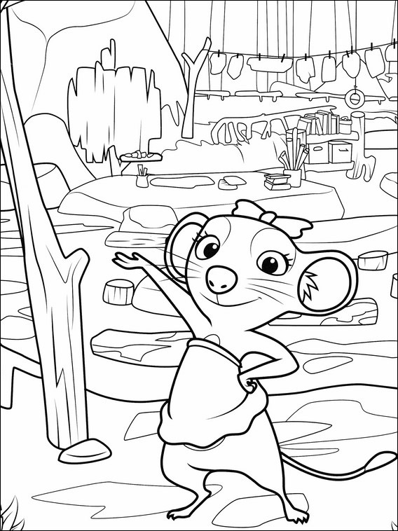 Coloring Book Blinky Bill 28