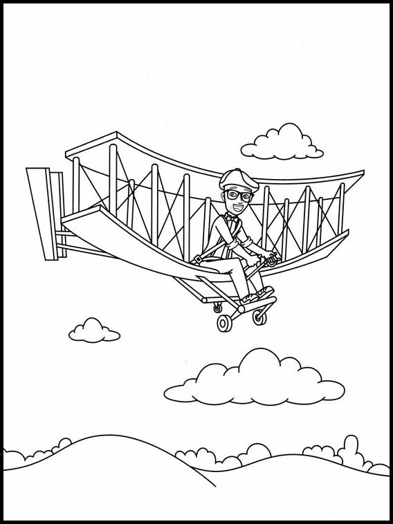 Coloring Pages Blippi 25