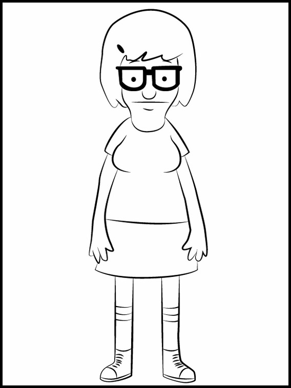 Bob S Burgers Coloring Pages 13