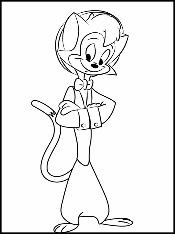 Coloring Pages Cats Don't Dance 1