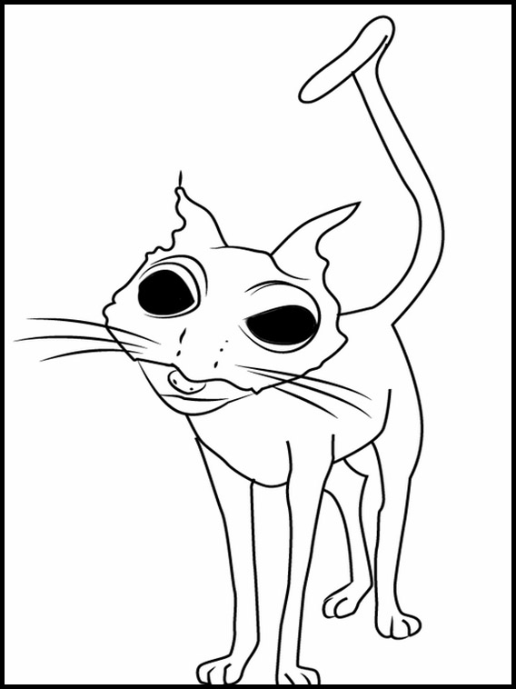 Coloring Pages Coraline 1