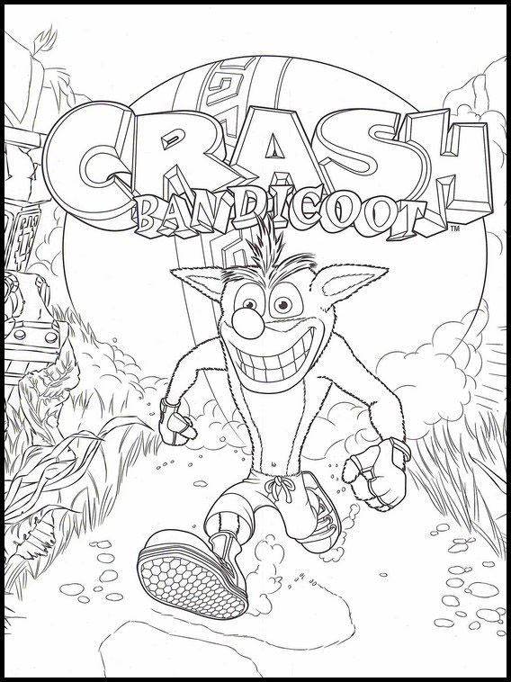 Featured image of post Crash Bandicoot 4 Colouring Pages Crash default from crash bandicoot 4