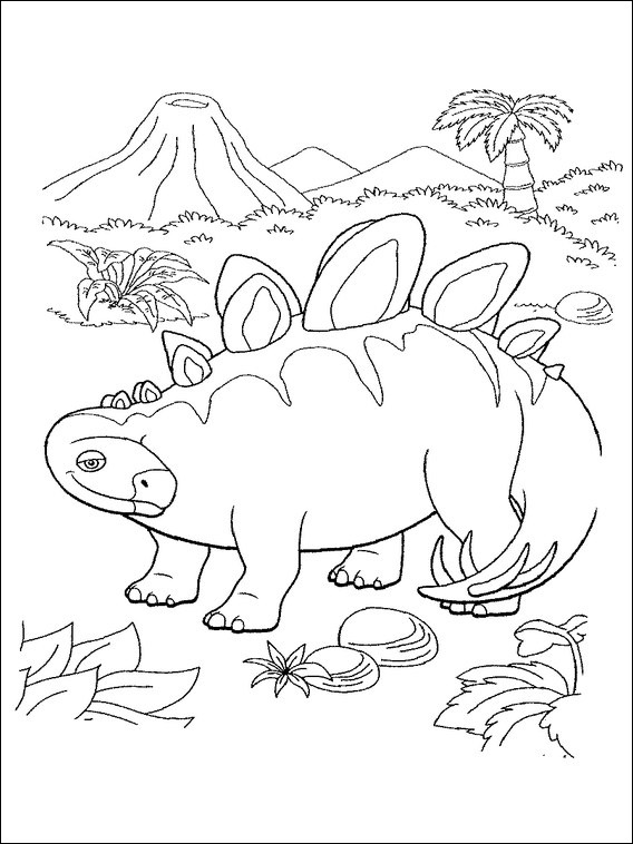 dinosaur train printable coloring pages 17