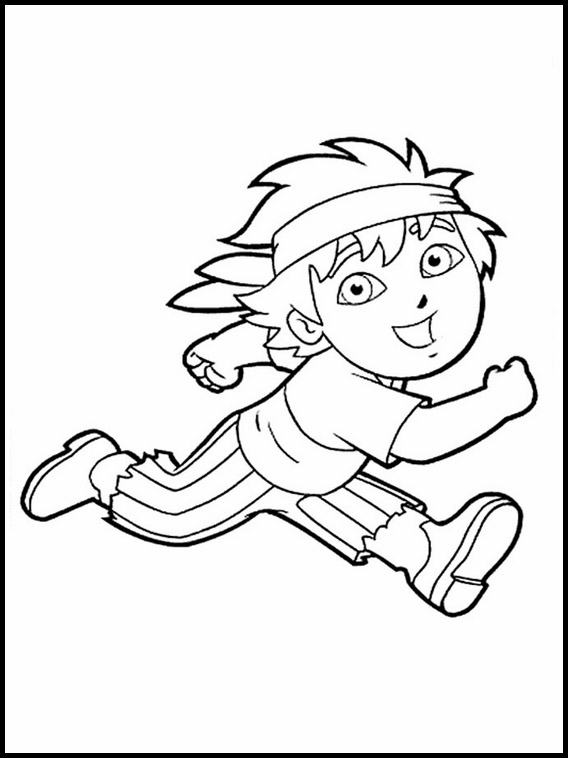 Free Printable Coloring Pages Go Diego Go 33