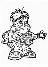 Johnny Test Coloring Pages L0