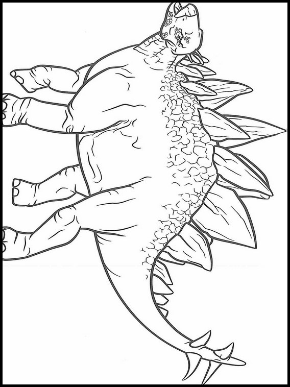 coloring pages jurassic world 25
