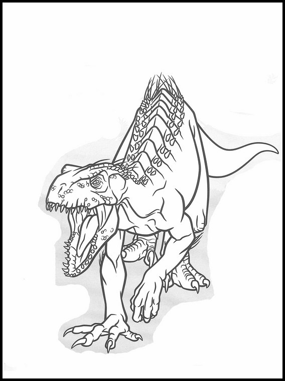 Jurassic World Printable Coloring Pages 35