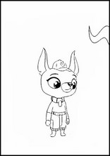 Coloring Pages Rainbow Butterfly Unicorn Kitty L0