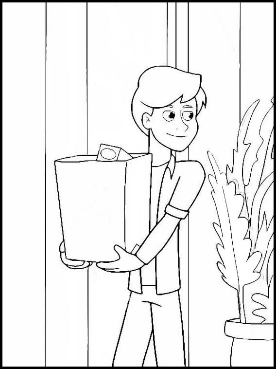 Free Printable Coloring Sheets The Adventures Of Kid Danger 10