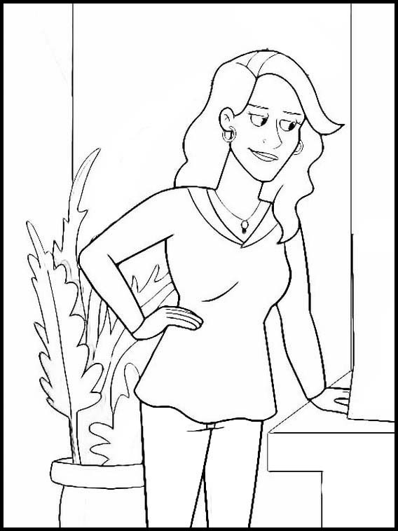 Free Printable Coloring Book The Adventures Of Kid Danger 11