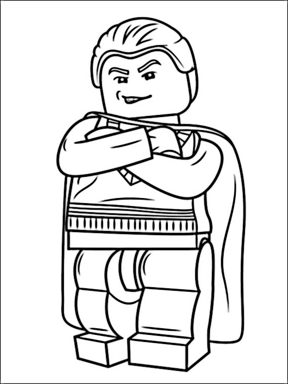 Coloring Pages Lego Harry Potter 1