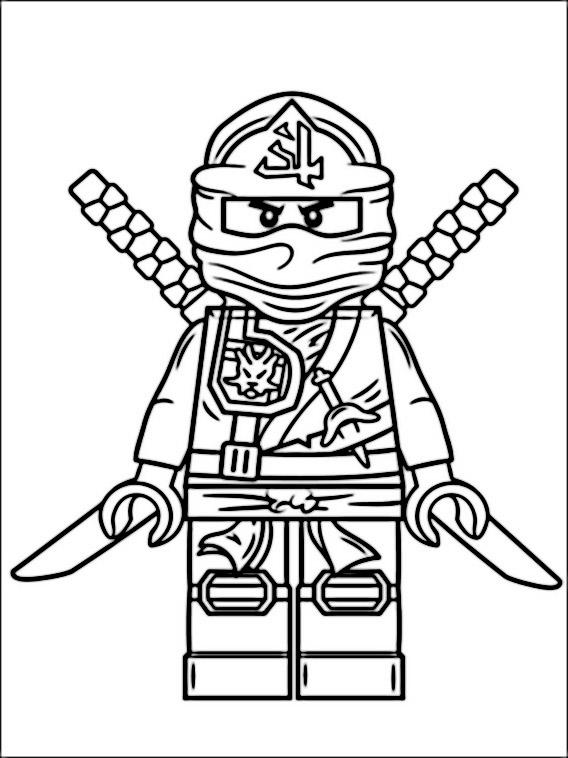 lego ninjago coloring book 2