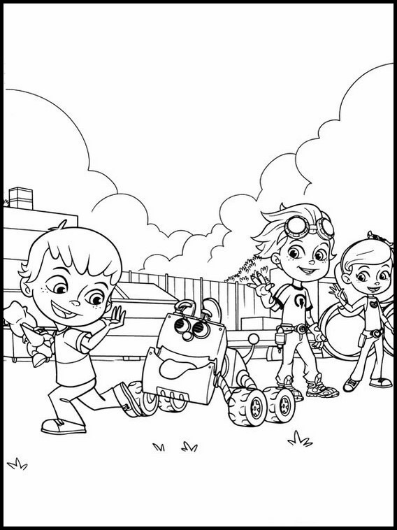Download Rusty Rivets Printable Coloring Pages 11
