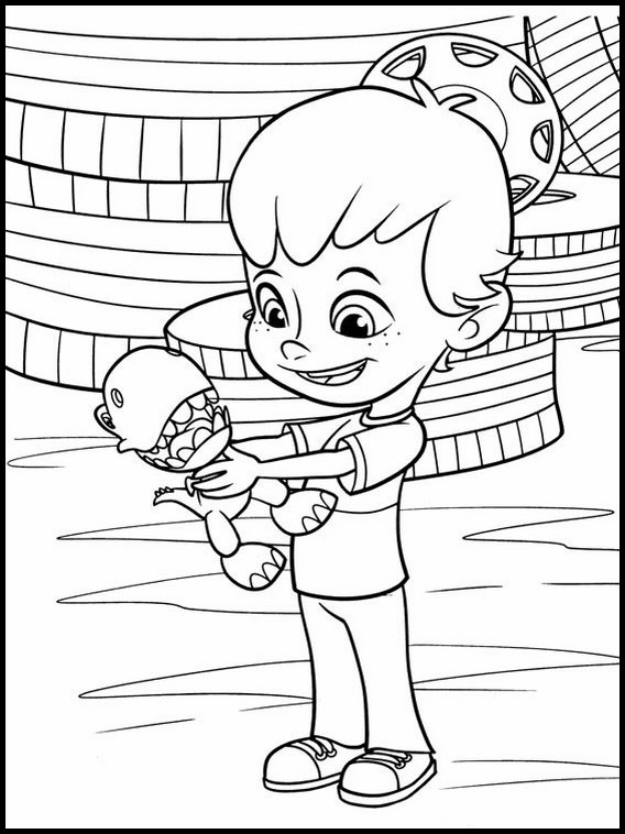 rusty rivets coloring game 20