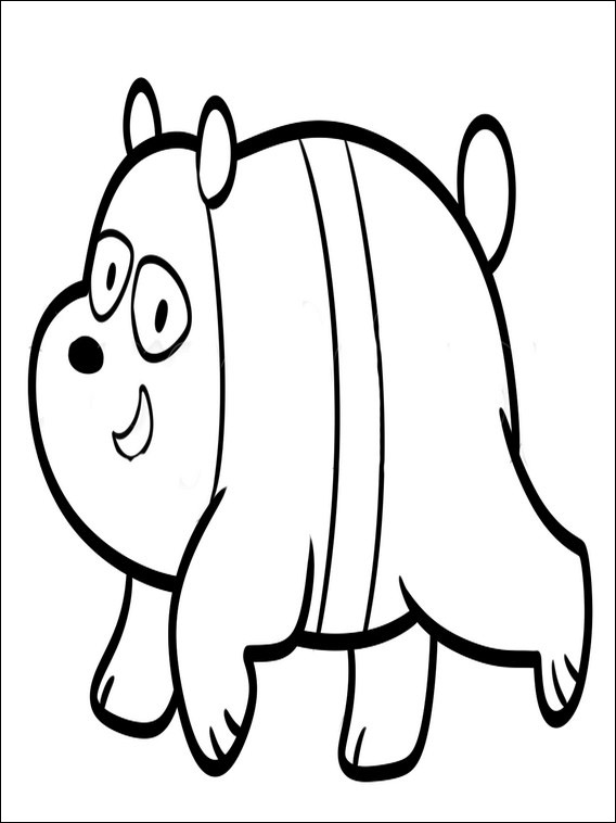 We Bare Bears Coloring Book 2