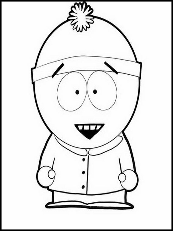 South Park Printable Coloring Pages 17