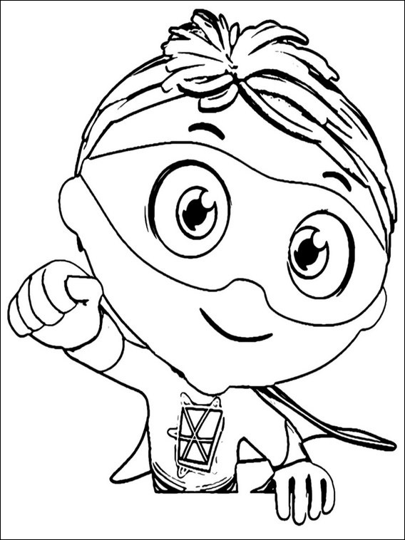 Coloring Book Super Why 4