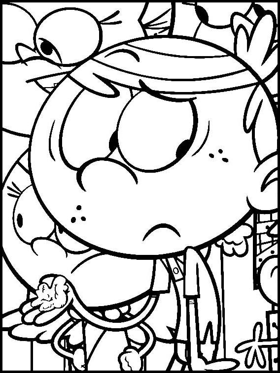 The Loud House Free Printable Coloring Pages 21