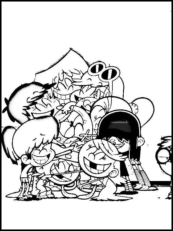The Loud House Free Printable Coloring Book 23