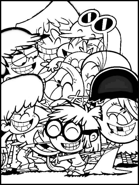 The Loud House Coloring Sheet 24