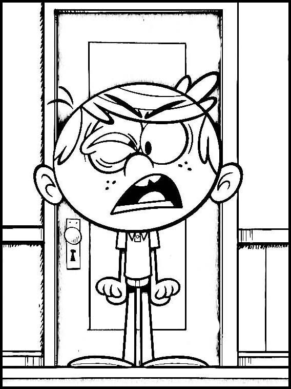Printable Loud House Coloring Pages - Blog Wurld Home Design Info