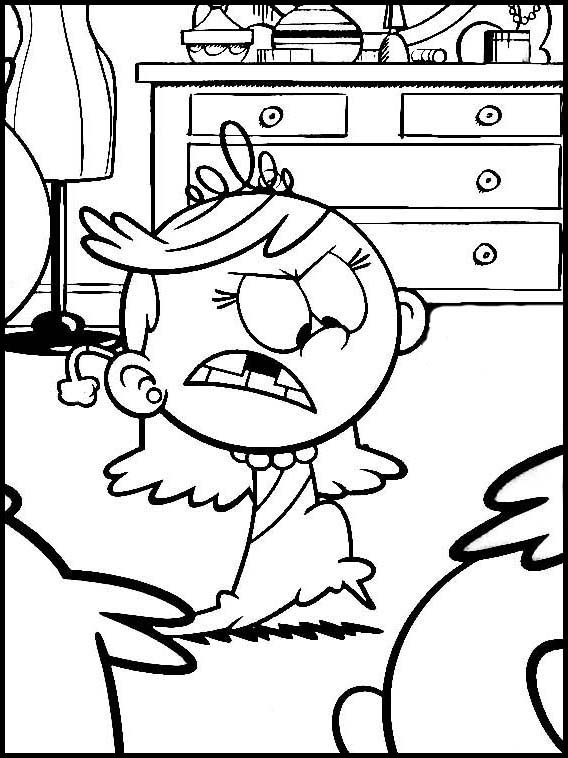 The Loud House Coloring Pages 37