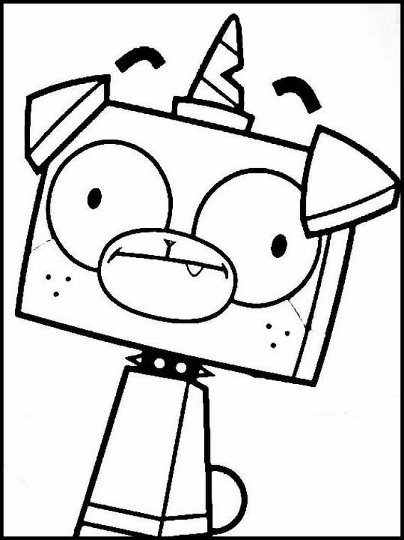 Unikitty Coloring Pages 13
