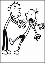 Coloring Pages Diary of a Wimpy Kid L0