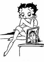 Coloring Pages Betty Boop L0