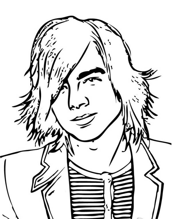 High School Musical Coloring Pages 13