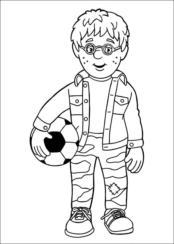 Coloring Pages Fireman Sam 25
