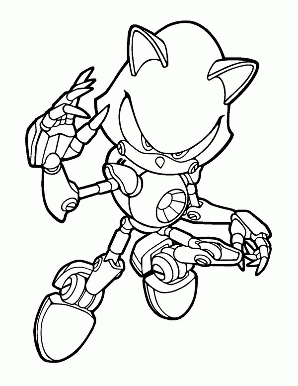 sonic coloring book 18