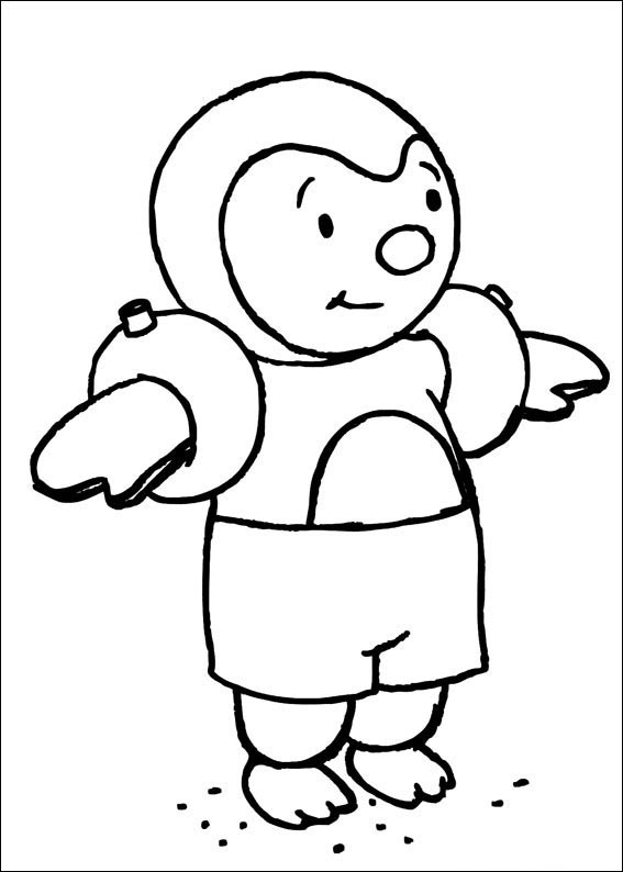 Tchoupi Printable Coloring Pages 17