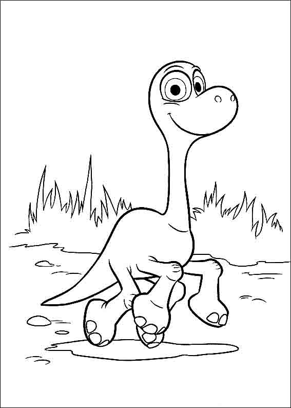 Download The Good Dinosaur Coloring 5